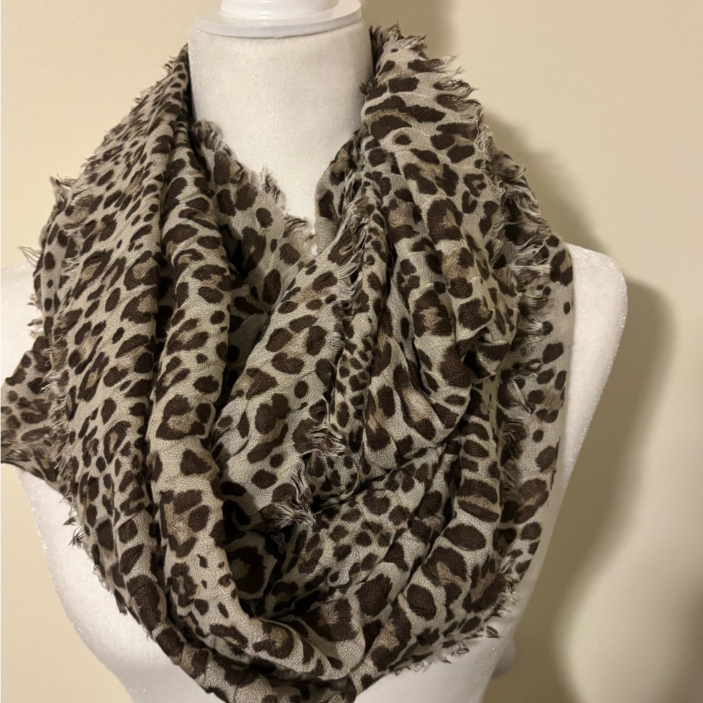 Leopard Print Scarf